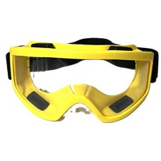 Хамгаалалтын нүдний шил зөөлөвчтэй /шар рамтай/